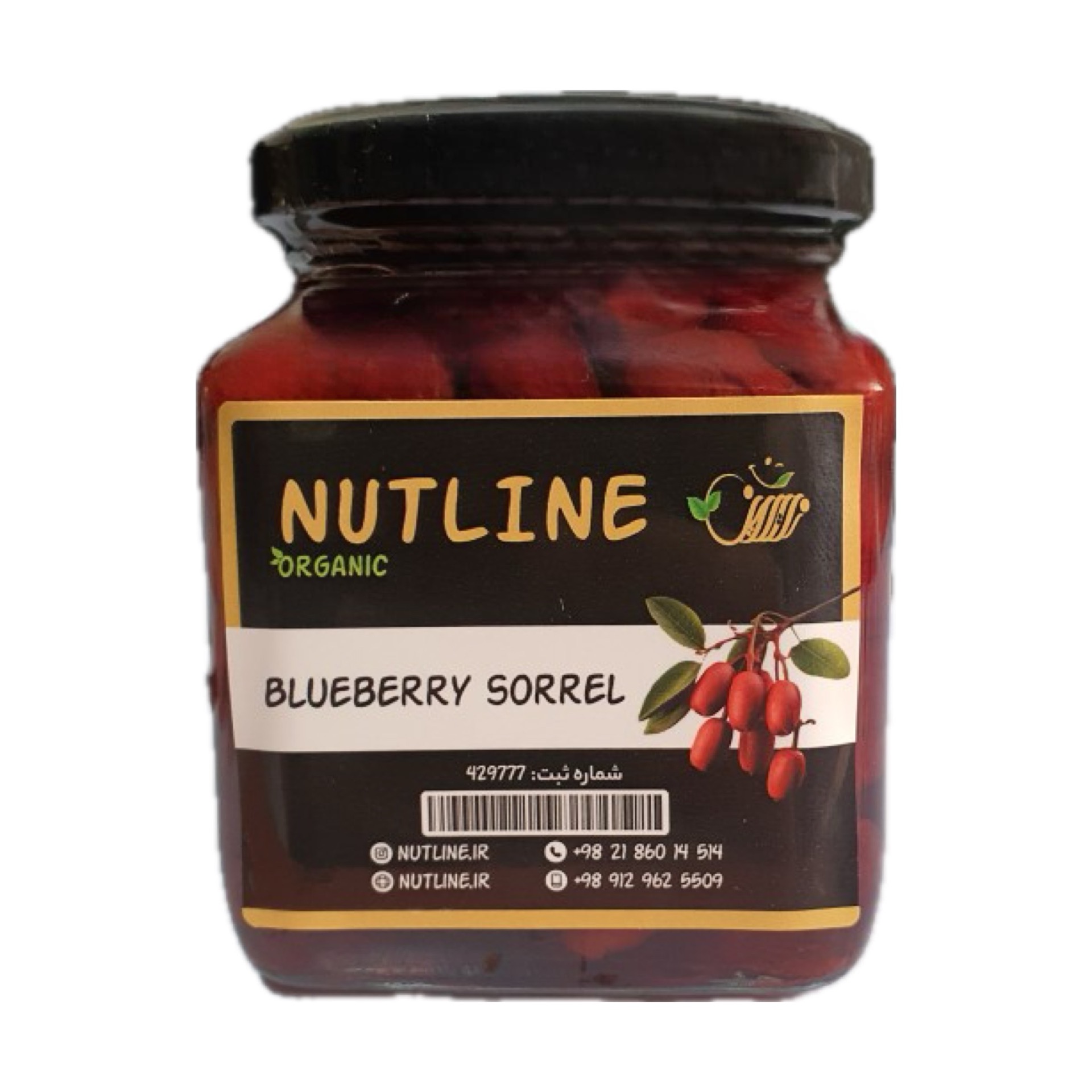 IMG_3140 ترشک لواشک زغال اخته - 510 گرم - Image 1