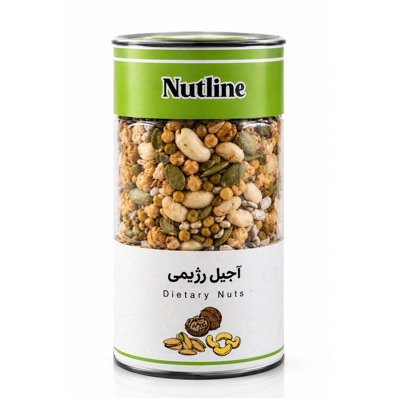 آجیل رژیمی لوکس نات لاین – 400 گرم