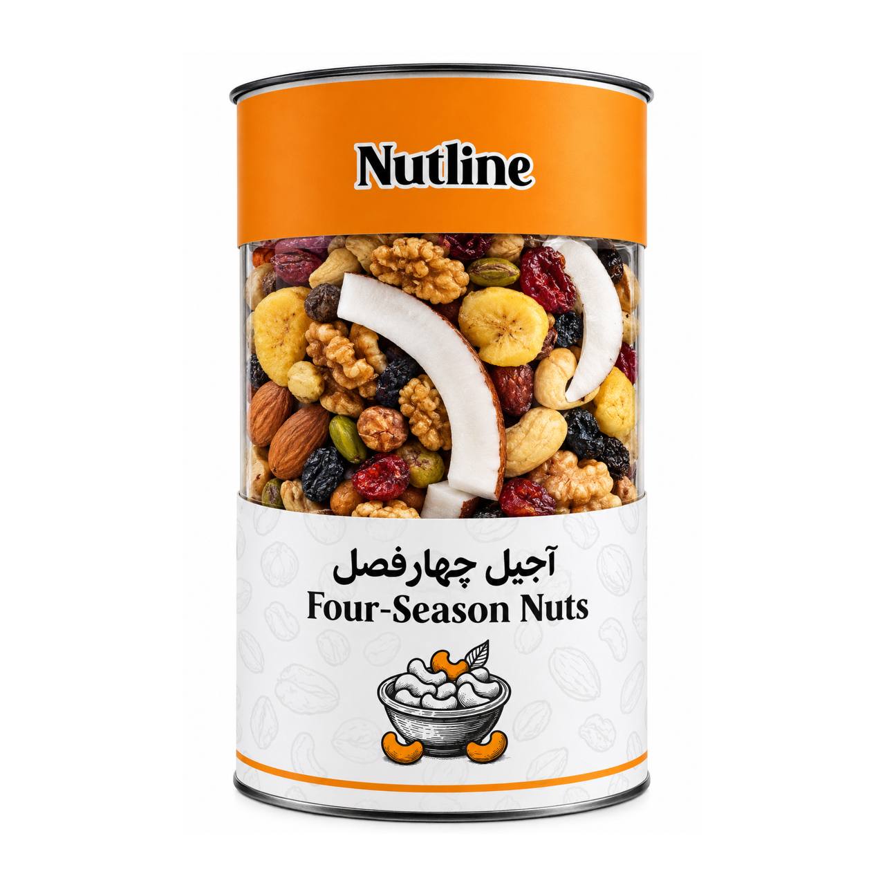 آجیل چهارفصل لوکس نات لاین - 470 گرم
