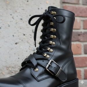 بوت‌های بنددار و سگک‌دار دخترانه: معرفی مدل‌های فشن و نحوه بستن صحیح بندها 🔗🎀