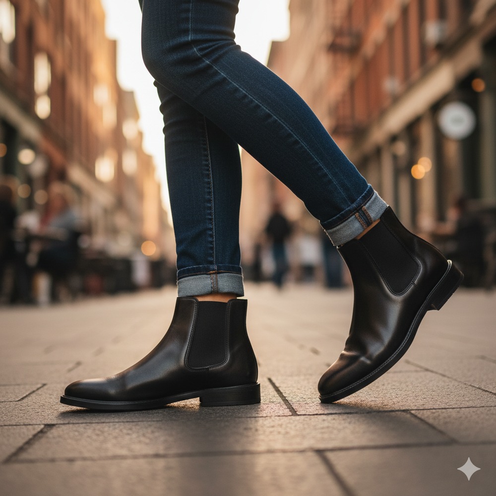 بوت‌های چلسی دخترانه: سادگی شیک و راحتی بی‌نظیر برای استایل‌های کژوال 🚶‍♀️🌟